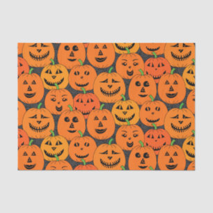Papier Mousseline Citrouille o'lantern de Halloween Jack