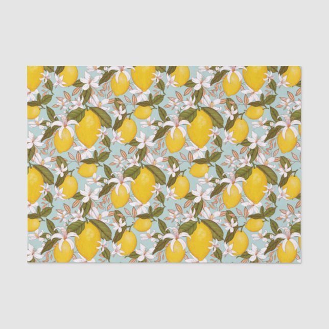Papier Mousseline Citrus (Recto)