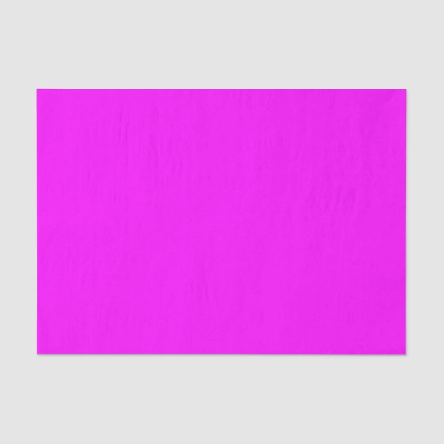 Papier Mousseline Clair rose néon (Recto)