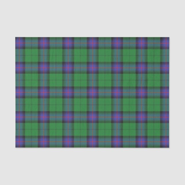 Papier Mousseline Clan Armstrong Tartan (Recto)
