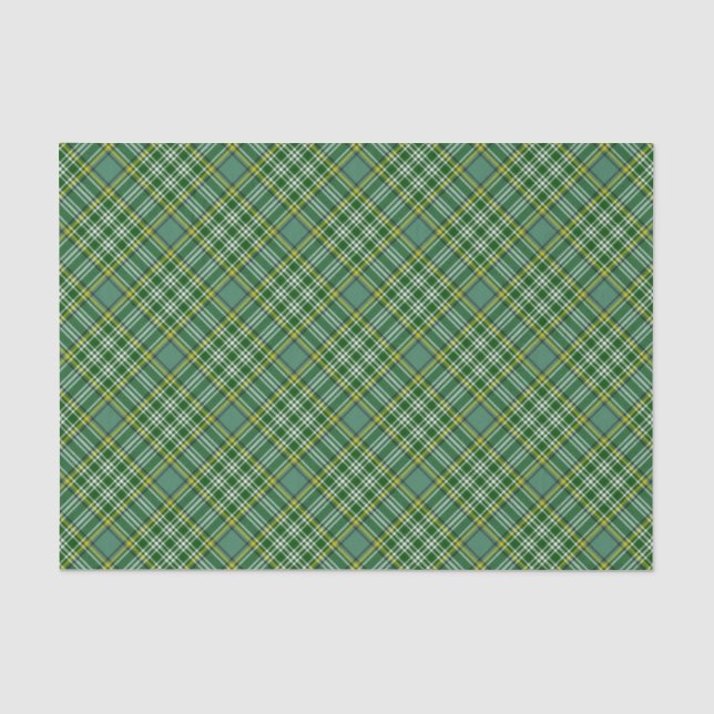 Papier Mousseline Clan Currie Tartan (Recto)