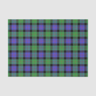 Papier Mousseline Clan écossais Blair Tartan