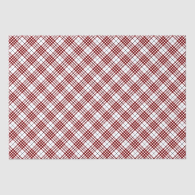 Papier Mousseline Clan écossais Buchanan Tartan (Recto)
