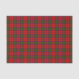 Papier Mousseline Clan Grant Tartan Plaid