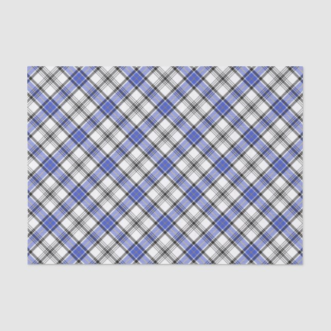 Papier Mousseline Clan Hannay Tartan (Recto)