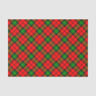 Papier Mousseline Clan Kerr Tartan