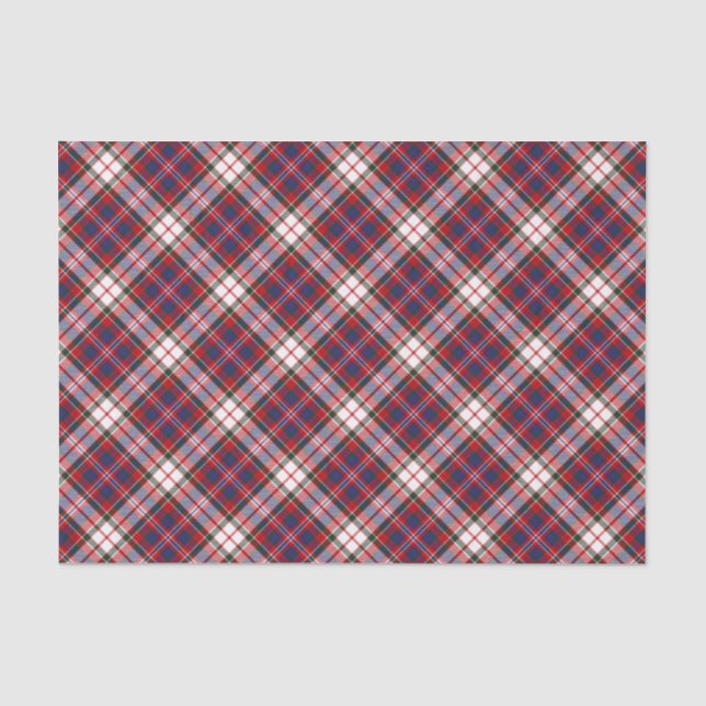 Papier Mousseline Clan MacFarlane robe Tartan (Recto)