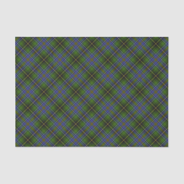 Papier Mousseline Clan MacInnes Tartan (Recto)