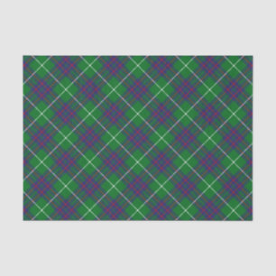 Papier Mousseline Clan MacIntyre Chasse Tartan Tissu Papier