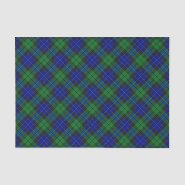 Papier Mousseline Clan MacKay (Recto)