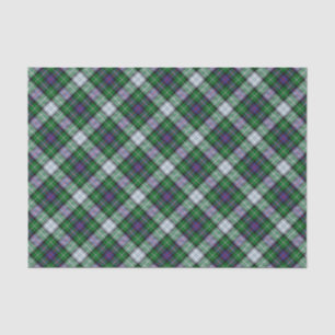 Papier Mousseline Clan MacKenzie Robe Tartan Tissu Papier