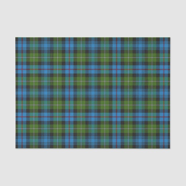 Papier Mousseline Clan MacKenzie Tartan (Recto)