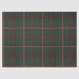 Papier Mousseline Clan Mackinnon Tartan Motif
