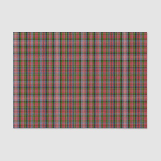 Papier Mousseline Clan MacPherson Tartan (Recto)