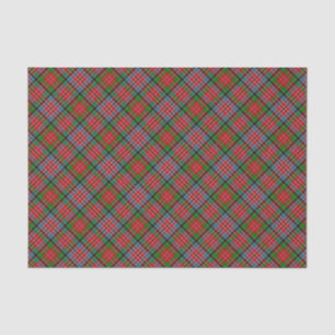 Papier Mousseline Clan MacPherson Tartan Tissu Papier