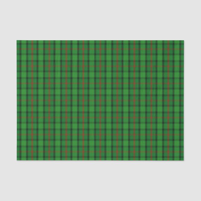 Papier Mousseline Clan Ross Tartan (Recto)