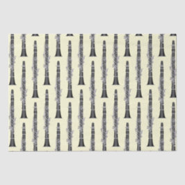 Papier Mousseline Clarinet Music Teacher Band Musicien