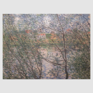 Papier Mousseline Claude Monet - Printemps à travers les branches