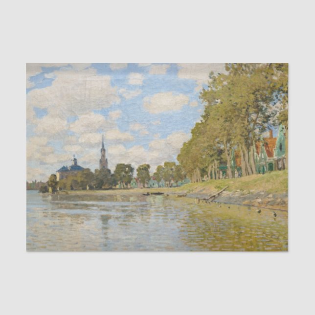 Papier Mousseline Claude Monet - Zaandam (Recto)