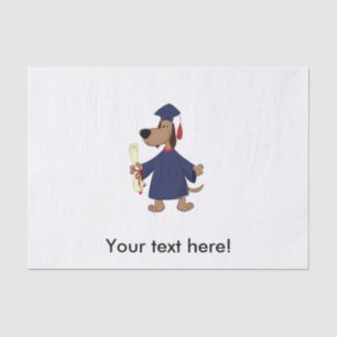 Papier Mousseline Clipart de graduation de chien
