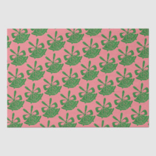 Papier Mousseline Cloches de Parties scintillant verte en vacances r