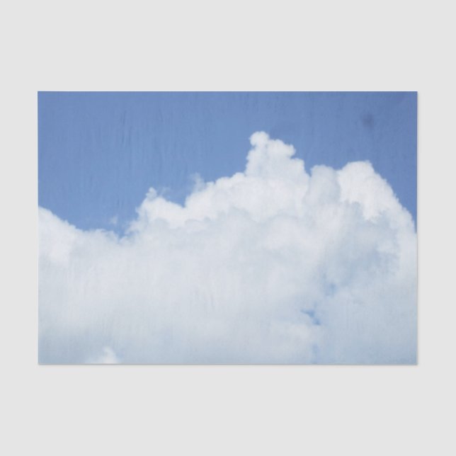 Papier Mousseline Clouages blancs floffés (Recto)