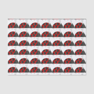 Papier Mousseline Coccinelle, decoupage