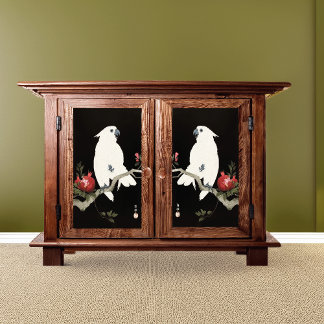 Papier Mousseline Cockatoo et grenade par Ohara Shōson