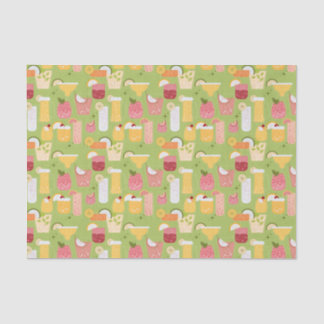 Papier Mousseline Cocktails