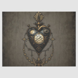Papier Mousseline Coeur de vapeur,