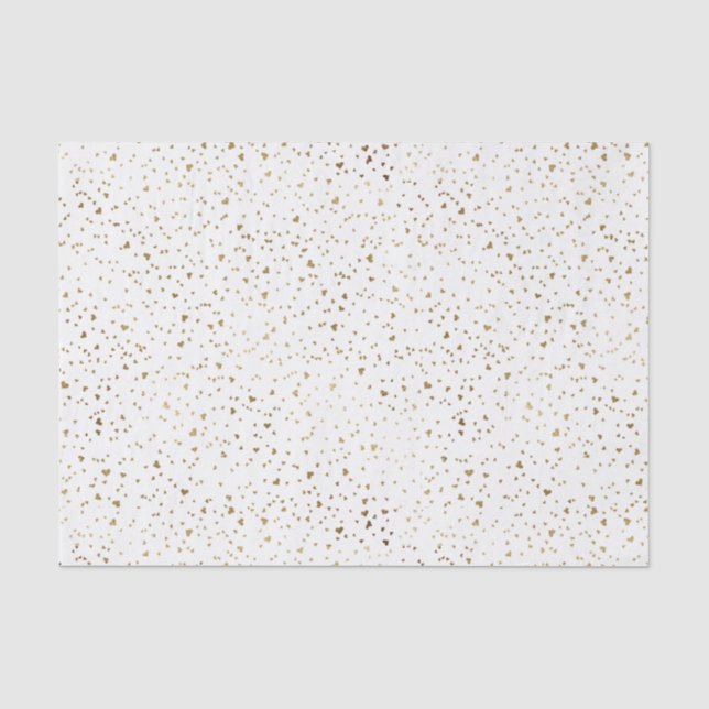 Papier Mousseline Coeur d'or (Recto)