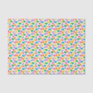 Papier Mousseline Coeurs de conversation