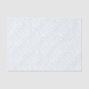 Papier Mousseline Coeurs flottants bleus Couverture Arrière - plan