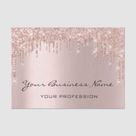 Papier Mousseline Coiffeur Nails maquillage Eyelash Rose Drives Busi