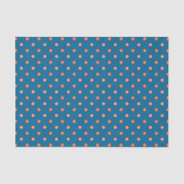 Papier Mousseline Collection d'art folklorique Pois Tissu Papier (Recto)