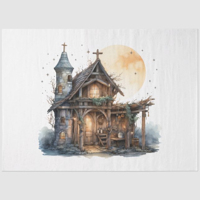 Papier Mousseline Collection de dessins de la Nativité 7 (Recto)