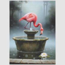 Collection Decoupage Flamingo