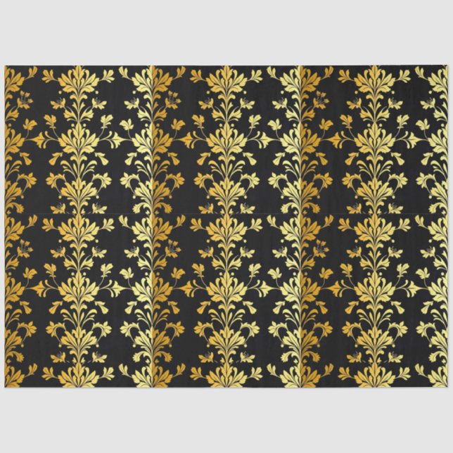 Papier Mousseline Collection Florale De Luxe Populaire (Recto)