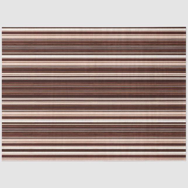 Papier Mousseline Collection moderne Brown Blanc Luxe Linge Texture (Recto)