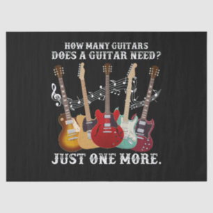 Papier Mousseline Combien De Guitares Cadeaux Pour Guitare Player