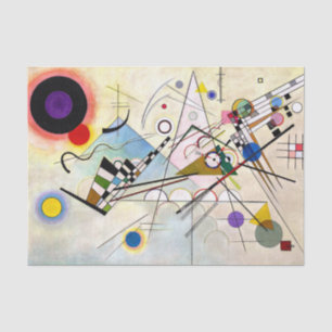 Papier Mousseline Composition Kandinsky 8
