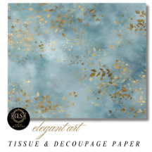 Conception de feuille d'or sarcelle botanique