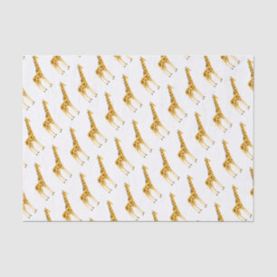 Papier Mousseline Conception de girafe