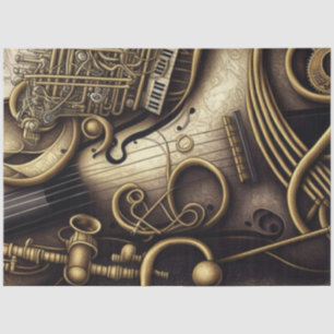 Papier Mousseline Conception de la série Anatomie de la musique 5