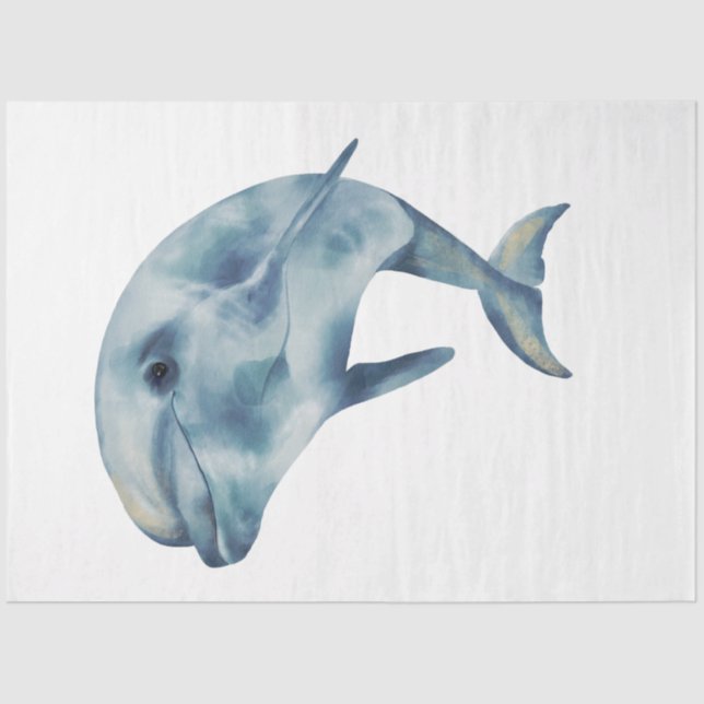 Papier Mousseline Conception de la série d'aquarelles sous-marines 2 (Recto)