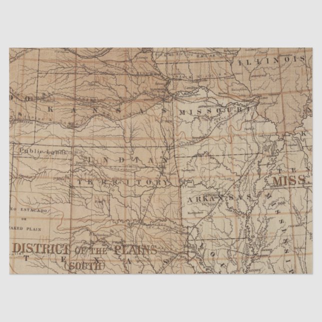 Papier Mousseline Conception de la série de cartes anciennes 12 (Recto)