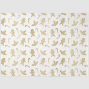 Papier Mousseline Conception de la série Gold Noël 12