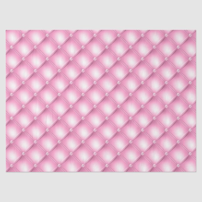Papier Mousseline Conception de la série Honeycomb Glam rose #12 (Recto)