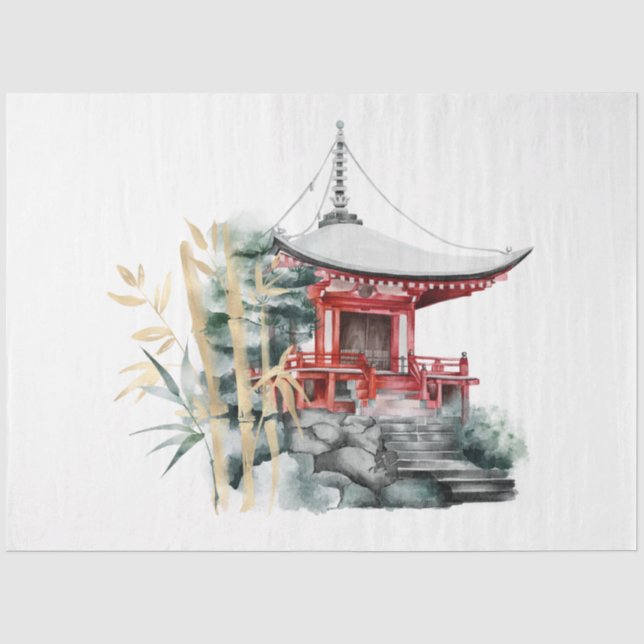 Papier Mousseline Conception de la série Okinawa 28 (Recto)