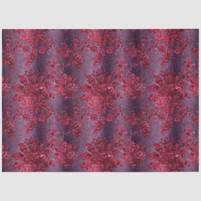 Papier Mousseline Conception de la série Velvet de Bourgogne 2 (Recto)